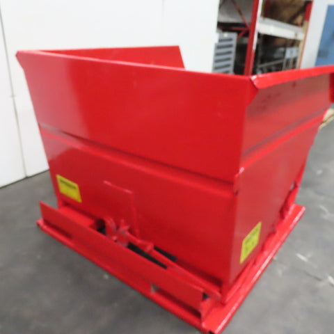 Galfab HD2.0 2 Cubic Yard Self Dumping Trash Scrap Hopper 6000# 54" x 65" x 39"
