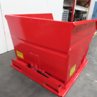 Galfab HD2.0 2 Cubic Yard Self Dumping Trash Scrap Hopper 6000# 54" x 65" x 39"