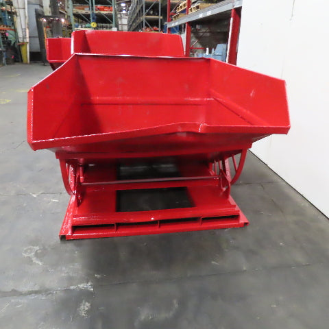 Galfab HD2.0 2 Cubic Yard Self Dumping Trash Scrap Hopper 6000# 54" x 65" x 39"