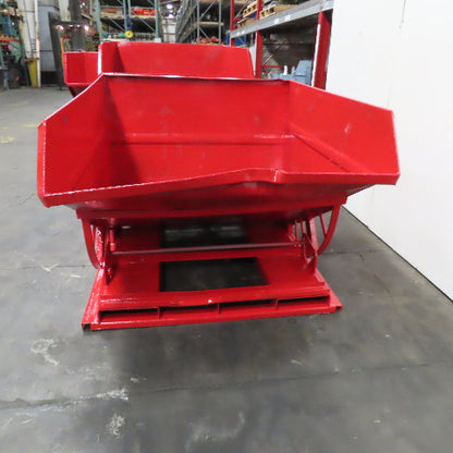 Galfab HD2.0 2 Cubic Yard Self Dumping Trash Scrap Hopper 6000# 54" x 65" x 39"