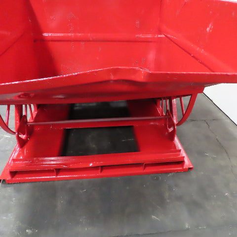 Galfab HD2.0 2 Cubic Yard Self Dumping Trash Scrap Hopper 6000# 54" x 65" x 39"