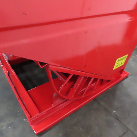 Galfab HD2.0 2 Cubic Yard Self Dumping Trash Scrap Hopper 6000# 54" x 65" x 39"