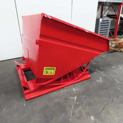 Galfab HD2.0 2 Cubic Yard Self Dumping Trash Scrap Hopper 6000# 54" x 65" x 39"