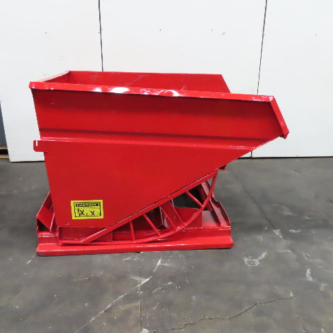 Galfab HD2.0 2 Cubic Yard Self Dumping Trash Scrap Hopper 6000# 54" x 65" x 39"