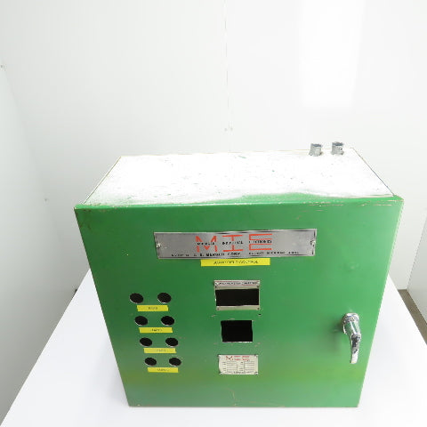 MIE 24"x24"x12" Electrical Enclosure Hinged Door W/ Backplate