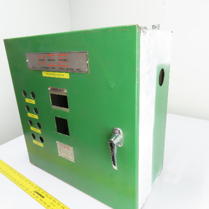 MIE 24"x24"x12" Electrical Enclosure Hinged Door W/ Backplate