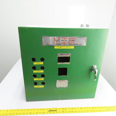 MIE 24"x24"x12" Electrical Enclosure Hinged Door W/ Backplate