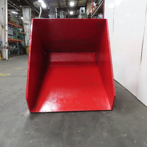 Galbreath H-250 2.5 Cubic Yard Self Dumping Trash Scrap Hopper 6000#