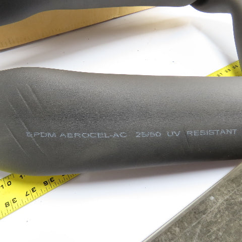 Aerocel AEROCEL-AC 2-5/8" ID x 1/2" Wall EPDM Foam Pipe Insulation 6'L Lot/10