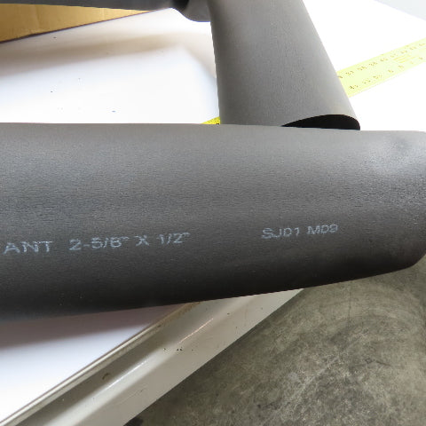 Aerocel AEROCEL-AC 2-5/8" ID x 1/2" Wall EPDM Foam Pipe Insulation 6'L Lot/10