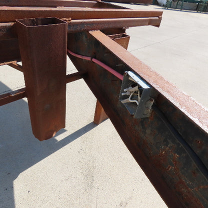 102" x 28' Long 6000# LCI Two Axle Bare Trailer Chassis 10,000Lbs GTW 2.5" Ball