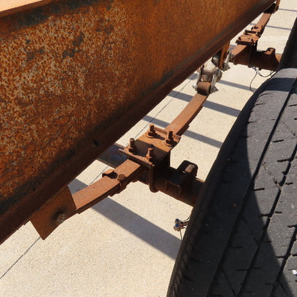 102" x 28' Long 6000# LCI Two Axle Bare Trailer Chassis 10,000Lbs GTW 2.5" Ball