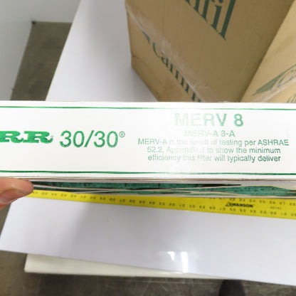 Camfil Farr 30/30 Pleated Air Filters MERV 8 20-1/2x27x2" Lot of 6