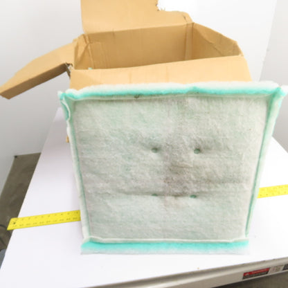 AAF Flanders 523-700-200 Amerseal Green 2-Ply Panel Air Filter 20x20 Lot Of 16