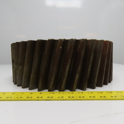 Paper Mill Dryer Drive Gear Right Hand Helical Gear 17-1/2" x 6" W 41T