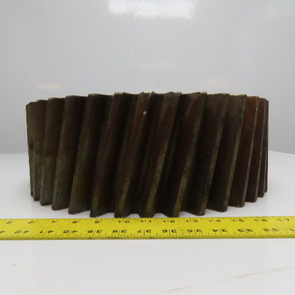 Paper Mill Dryer Drive Gear Right Hand Helical Gear 17-1/2" x 6" W 41T
