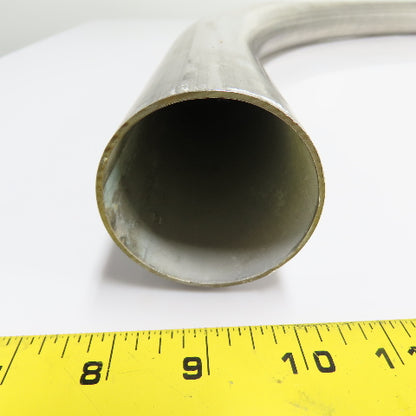 2-5/16" ID 90° Stainless Steel 90° Elbow Exhaust Tube