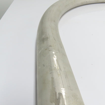 2.8" ID 90° Stainless Steel Elbow Exhaust Tube