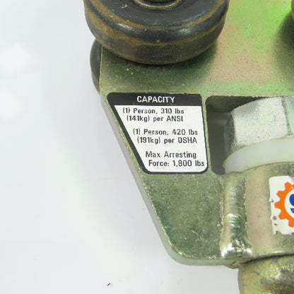 Starke SFT300 Fall Protection Enclosed Track Trolley 310LB Capacity