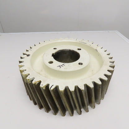 Paper Mill Dryer Drive Gear Right Hand Helical Gear 16-1/2" x 6" W 39T