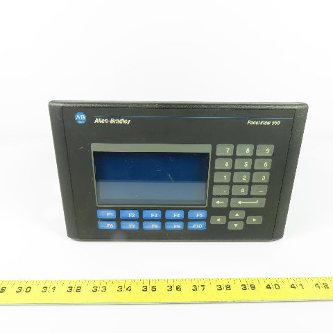 Allen-Bradley 2711-K5A5 PanelView 550 Operator Interface Ser F Rev L FRN 4.20