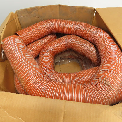 Flexflyte 0213-0400-0001 FLEXFLYTE U-9 4"ID High Temp Flexible Duct Hose Lot/7pc