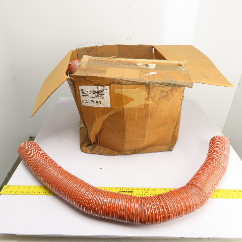 Flexflyte 0213-0400-0001 FLEXFLYTE U-9 4"ID High Temp Flexible Duct Hose Lot/7pc