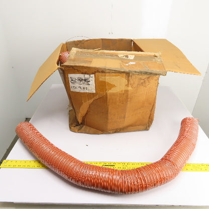 Flexflyte 0213-0400-0001 FLEXFLYTE U-9 4"ID High Temp Flexible Duct Hose Lot/7pc