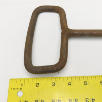 3" Antique Metal Casting Ladle 19" Handle 24" OAL