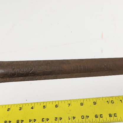 4" Casting Melting Pot Ladle 3424-4 Chicago Engraved 18" OAL
