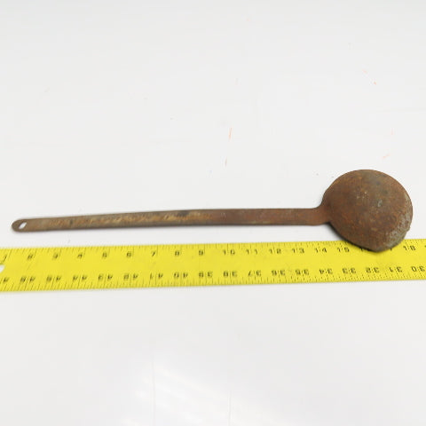 4" Casting Melting Pot Ladle 3424-4 Chicago Engraved 18" OAL