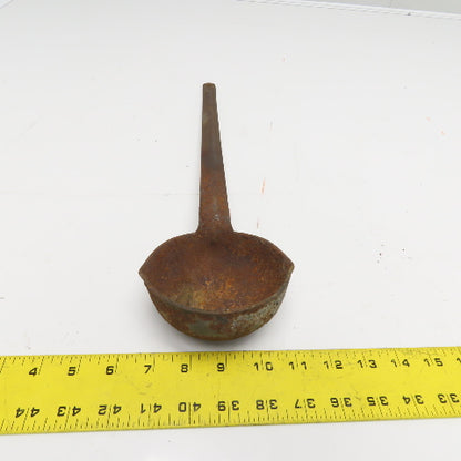 4" Casting Melting Pot Ladle 3424-4 Chicago Engraved 18" OAL