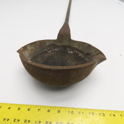 7" Antique Metal Casting Ladle 39" OAL
