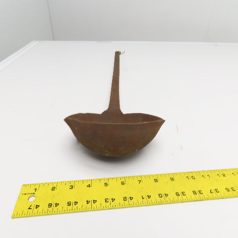 6" Antique Metal Casting Ladle 26" OAL