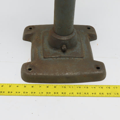 Vintage Bench Grinder Vise Stand 30-1/2" Tall