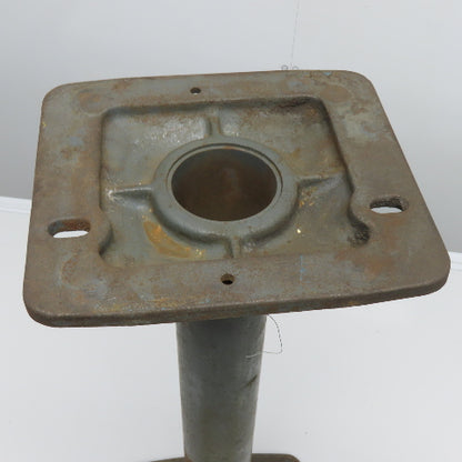 Vintage Bench Grinder Vise Stand 30-1/2" Tall