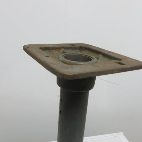 Vintage Bench Grinder Vise Stand 30-1/2" Tall