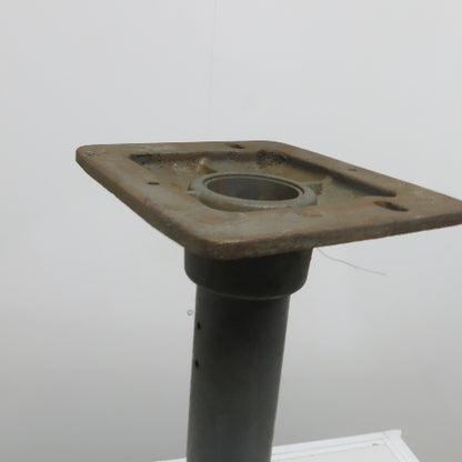 Vintage Bench Grinder Vise Stand 30-1/2" Tall