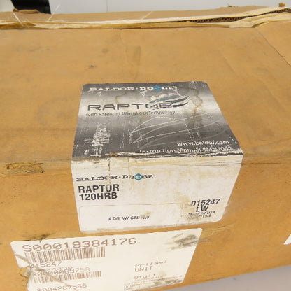 Dodge 015247 Raptor 120HRB Coupling Hub 4 5/8" Bore