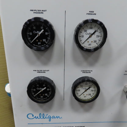 Culligan M-3 Plus Reverse Osmosis RO System 2Hp 208-220/480V 2 Pressure Tanks