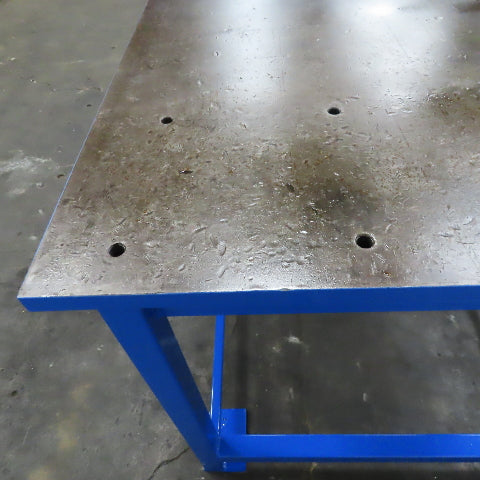 39" x 43" Steel Top Work Bench Welding Table 1" Top 36" Tall