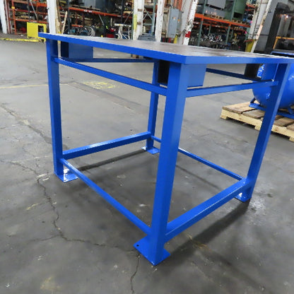 39" x 43" Steel Top Work Bench Welding Table 1" Top 36" Tall