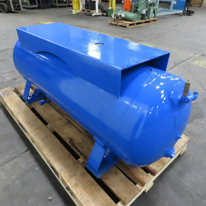 Brunner 140 Gallon Horizontal Stripped Down Air Compressor Reciever Tank
