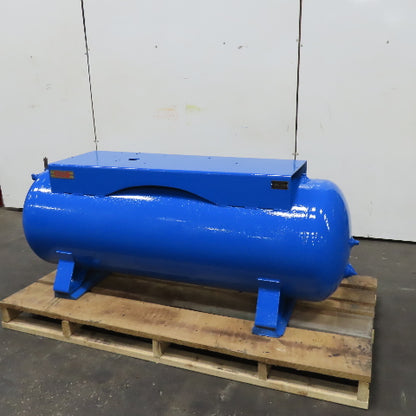 Brunner 140 Gallon Horizontal Stripped Down Air Compressor Reciever Tank