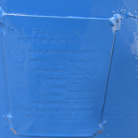 295 Gallon Vertical Compressed Air Reciever Storage Tank 200 PSI