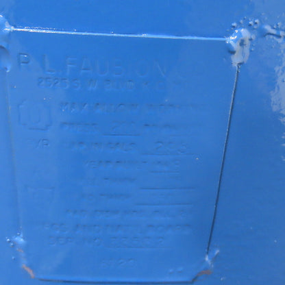 295 Gallon Vertical Compressed Air Reciever Storage Tank 200 PSI