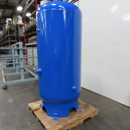 295 Gallon Vertical Compressed Air Reciever Storage Tank 200 PSI
