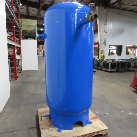 295 Gallon Vertical Compressed Air Reciever Storage Tank 200 PSI