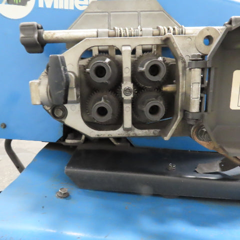 Miller 452 Deltaweld MIG Wire Welder 450A 480V 3Ph D-75S Dual Feeder Wheel Pkg.