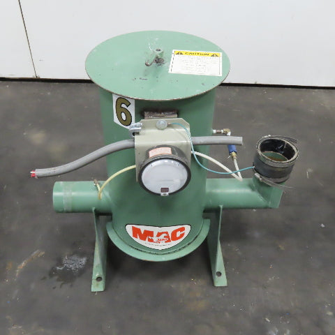 MAC Inline Process Dust Filter Unit 4" Duct